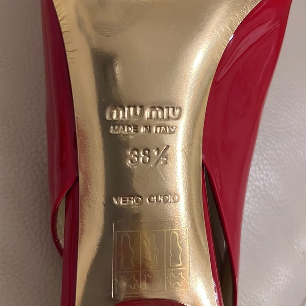 Miu Miu Shoes Size8.5 Just Like New - image 6